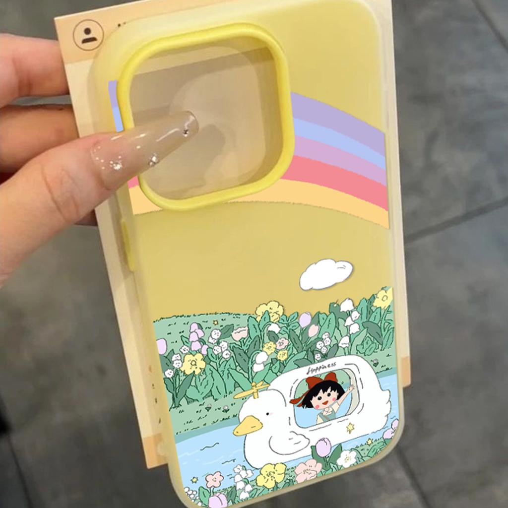 High-end for Apple 16promax Jelly Two-in-one Mobile Phone Case Cute Cartoon Mobile Phone Case 15pm for Apple Shell Ins