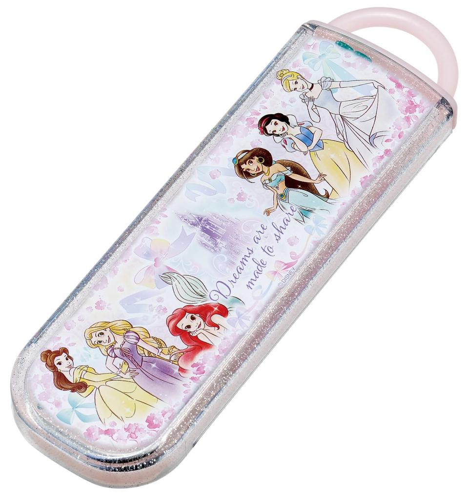 Skater Brotdose Essstäbchen und Löffel Schiebeverschluss Made in Disney Prinzessin 25 CCA1AG68993 Kinder-Set, Design, Antibakteriell, Japan, Design, Teile,