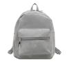 Pu Mini Backpack For College Students With Solid Color Design And Shelliemay Pendant For Daily Use
