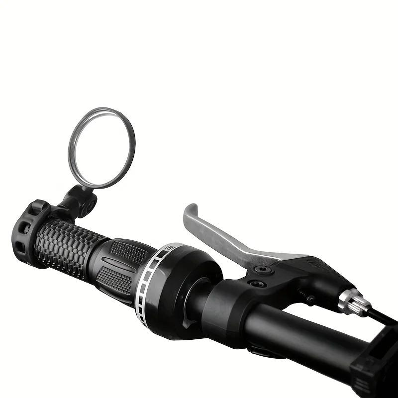 1Pc/2Pcs/4Pcs 360 Degree Electric Scooter Rearview Mirror Rotatable Adjustable Rear View Glass Replacement Wide Angle Convex Surface