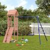 Vidaxl Parque Infantil Para Jardim, Madeira Maciça de Lariço