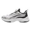 Li Ning Copii Aurora Seria Stil de Viață Sportiv Pantofi Casual Confortabili Versatili la Modă Pantofi Casual pentru Copii Argintiu Negru YKCV202-23