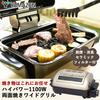 Yamazen Wide Grill Fish Roaster Grilled Fish Grill Gold NFR-1100 G