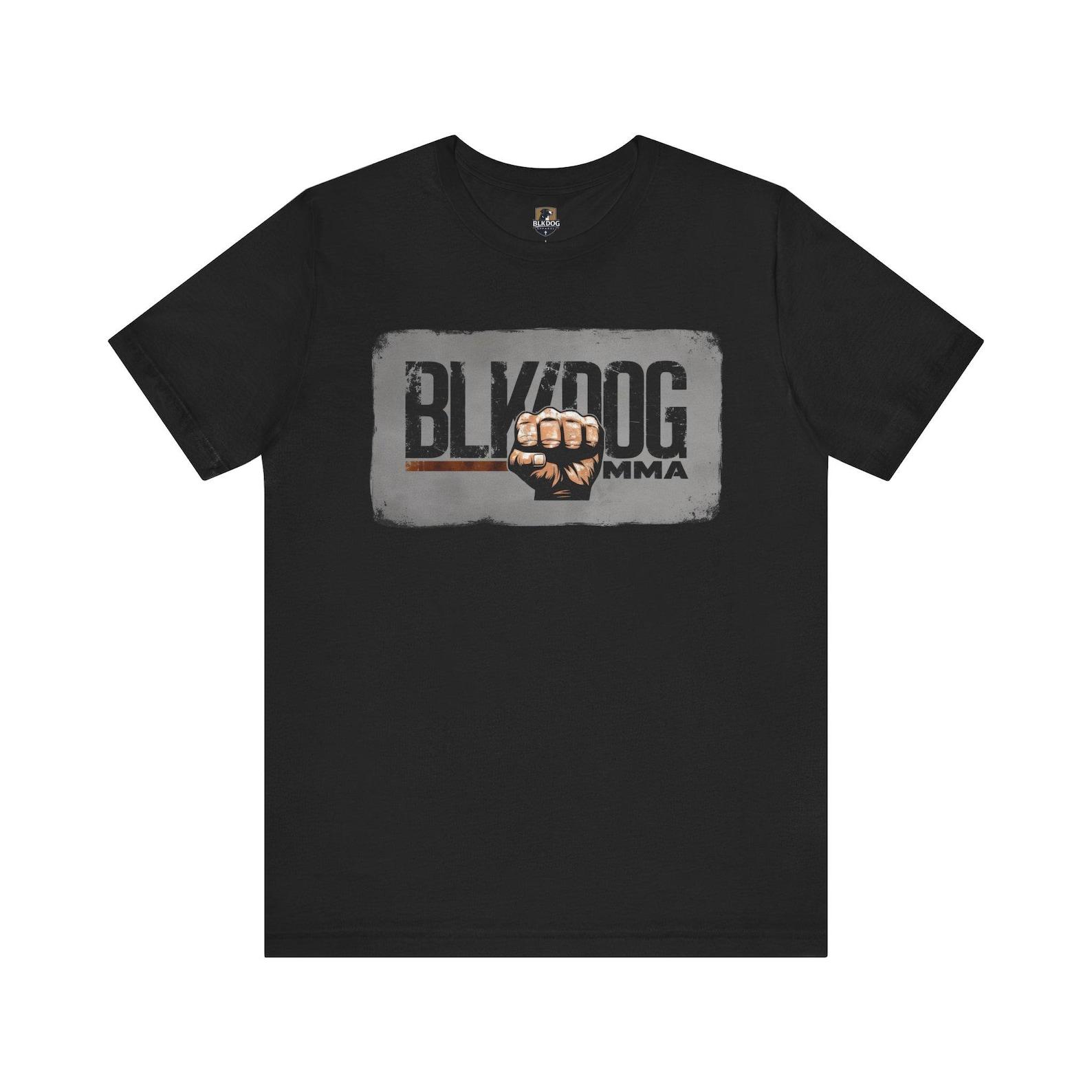 BLKDOG MMA Unisex Jersey Short Sleeve Tee - Fight Spirit Apparel S