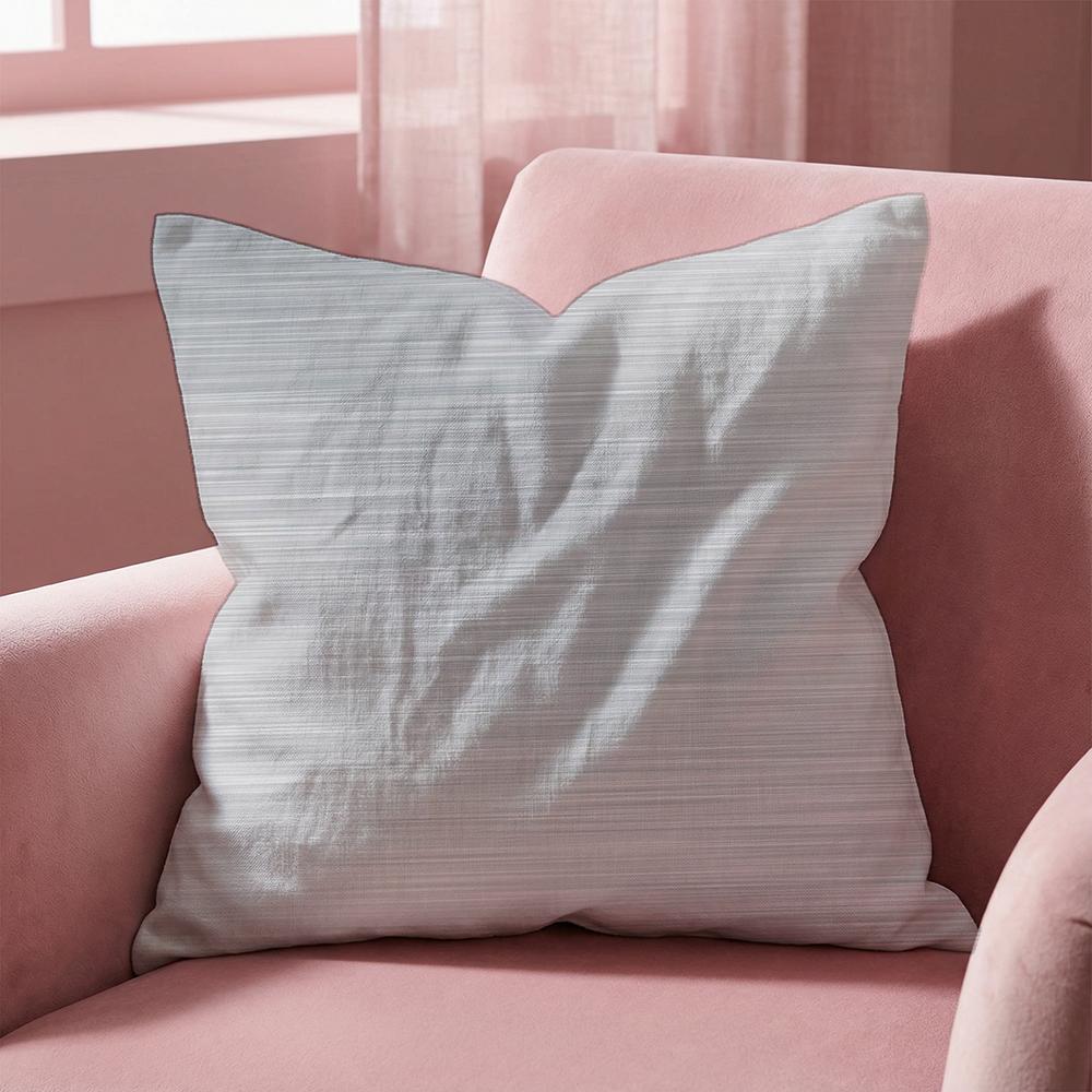 Brushed Texture Cushion Cover MultiScene Pillow Cover for Home  Car  Reversible Soft  Durable for Daily Use