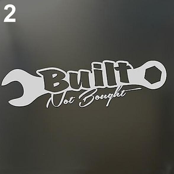 

Модные буквы, гаечный ключ, светоотражающая мотоциклетная наклейка для автомобиля, стеклоочиститель, авто наклейка, декор 170mm by 49mm