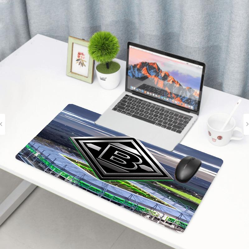 Borussia Mönchengladbach Print Mauspads, Anti-Rutsch Schreibtisch-Tastaturmatte, für PC Laptop Gaming Arbeiten Tägliche Nutzung, Cooles Festival Überraschungsgeschenk