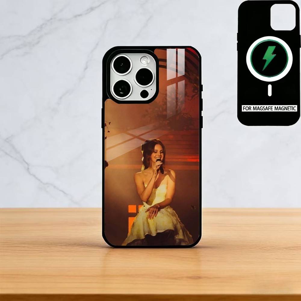 Lanas-w-Del-R-Rey Phone Case For iPhone17,16,15,14,13,12,11 Plus,Pro Magnetic with Magsafe Wireless Charging