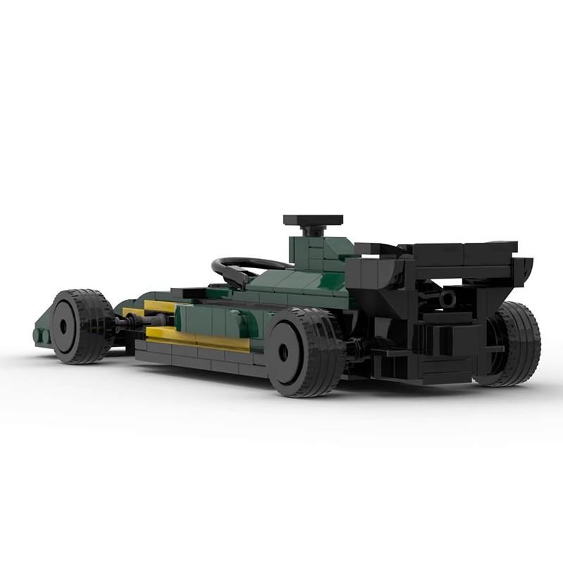 New In High-Tech Super Sports Astonns Martinns F1 AMR23 Model Assembly Building Block Brick Children Toys Birthday XMAS Gifts