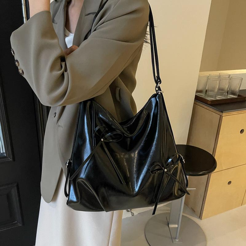 New Bow Backpack Bag Women's Fashion Tote Bag Casual Large Capacity Shoulder Backpack