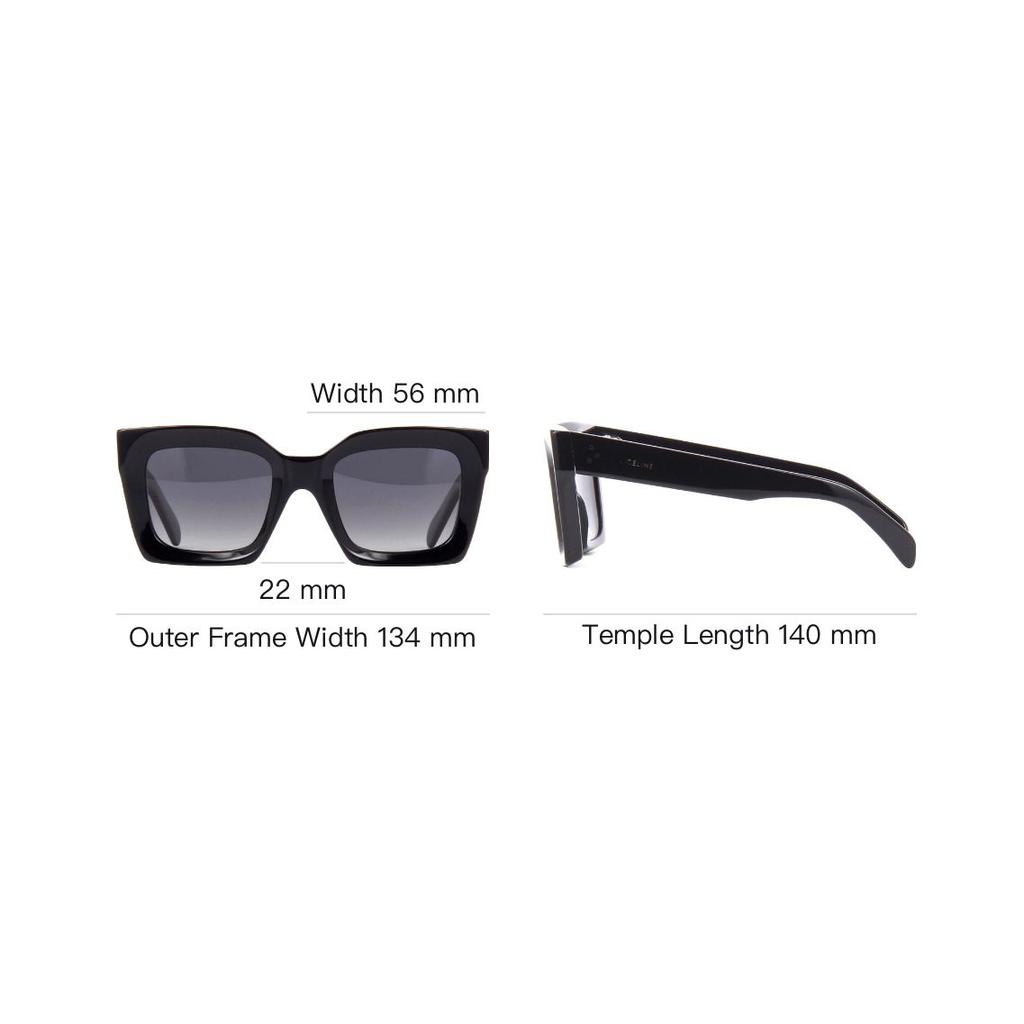 Celine Butterfly Fashion Sunglasses Women Sunglasses Black CL40130I-01D