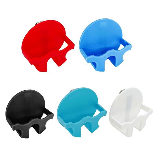 1/2Pcs Car Sun Visor Clamp Bracket Plastic Mobile Phone Holder Easy Installation Non-Slip Car Interior Accessory