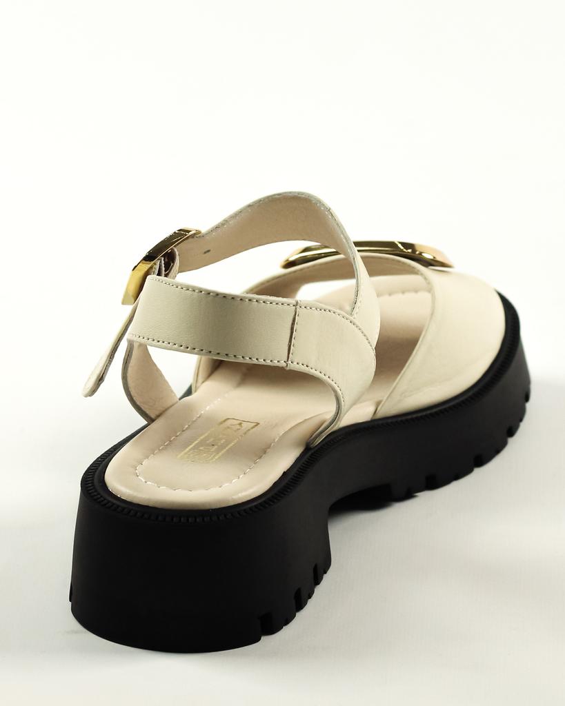 Platform sandalet Phony 127950 36 Sütlü deri