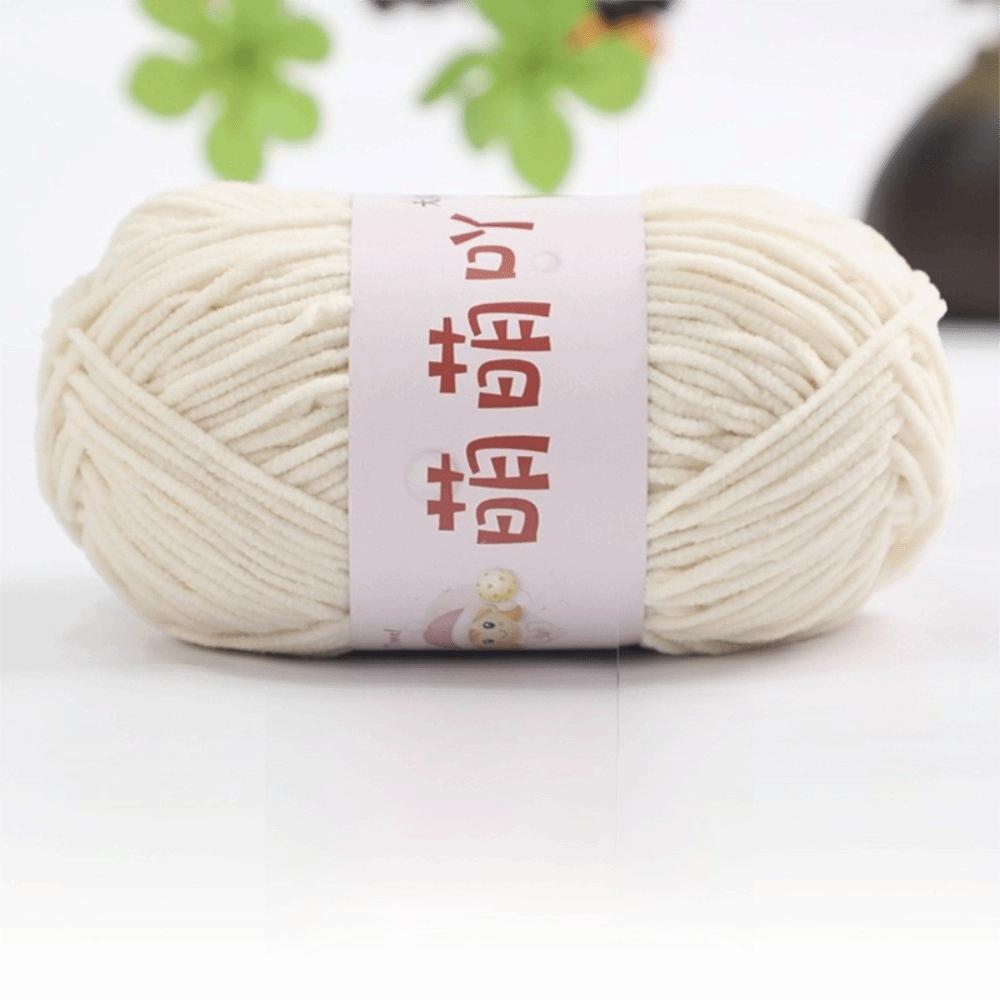 New Fluffy Texture Crochet Yarn Soft Thick Baby Yarn Medium Amigurumi Yarn DIY Projects