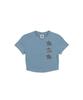 Aejyuttingkeumamaindeu Sparkling Mind Crop Top_Sky Blue