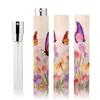 Portable 10ML Spray Bottle Butterfly Leak-Proof Rotating Bottle Spray Function Refillable Atomizer Bottle Liquid Dispensing