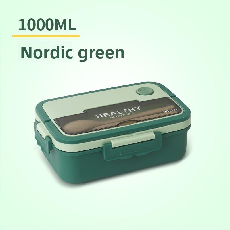 Modern Minimalist Plastic Lunch Box With Microwave Heating For Adults And Kids