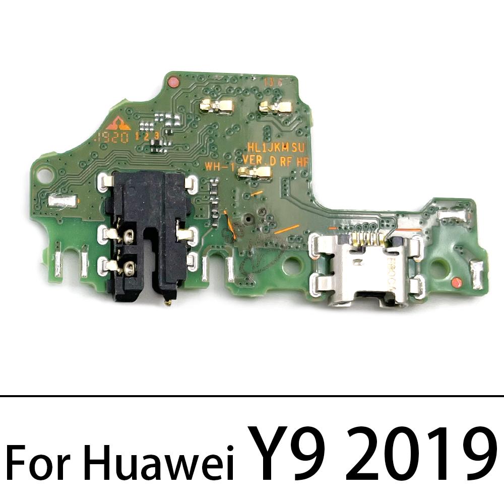 USB Charger Charging Port Board Flex Cable Connector For Huawei Y9S Y6P Y8S Y8P Y7P Y6S P40 Lite E 5G Y5 Y6 Y9 Prime 2018 2019