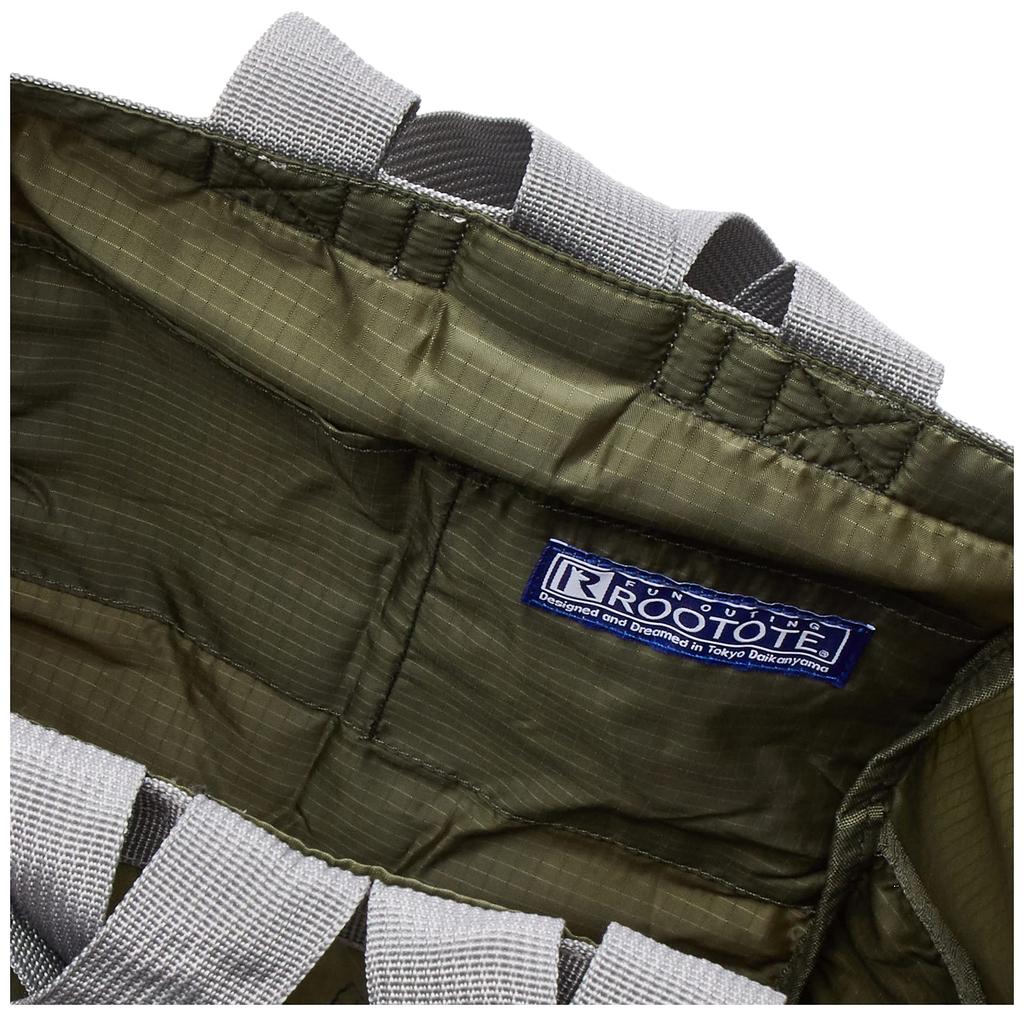 SNOOPY Folding Lightweight Backpack Type Eco Bag 8200 Khaki [Routeto] IP.Tall.Tranche.Peanuts-6S Women's