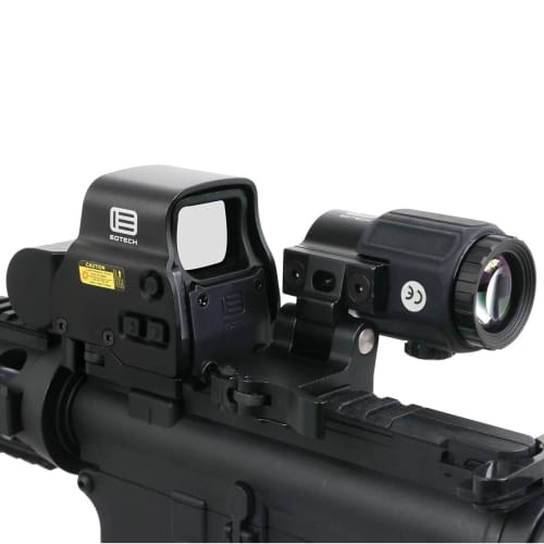 ET G43 Type Magnifier Realistic Replica STS Mount 3x Magnifire Booster Scope G43 (Black)