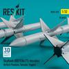 Reskit Radar Guided Missile 4 Pieces Plastic Model Parts 1/32 Skyflash/RB71/AV.71 Air-to-Air RSK32-0520 (Airplane)