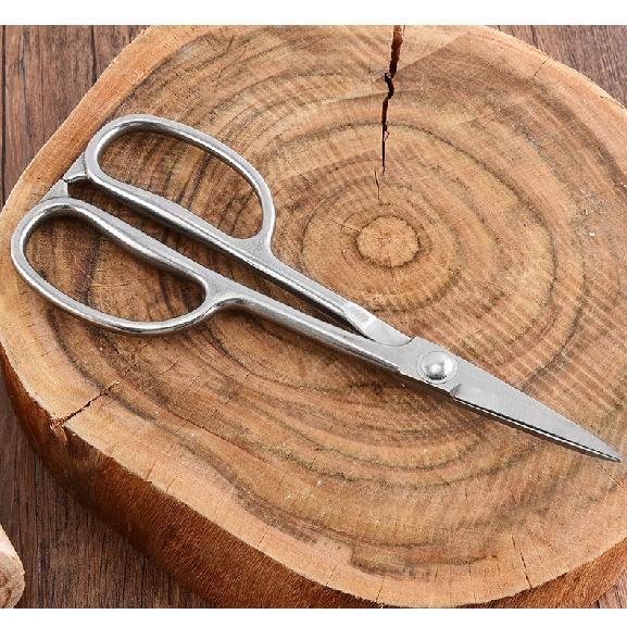 All Stainless Steel Bonsai Scissors, Sharp Floral Pruning Shears For Leaf Bud Cutting, Branch Trimming & Flower Arrangement, Precision Garden Shears