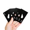 Black Poker Card Beer Bottle Opener Personalized Stainless Steel Credit Card Bottle Opener Card of Spades Bar Tool 8.5cm*4.5cm