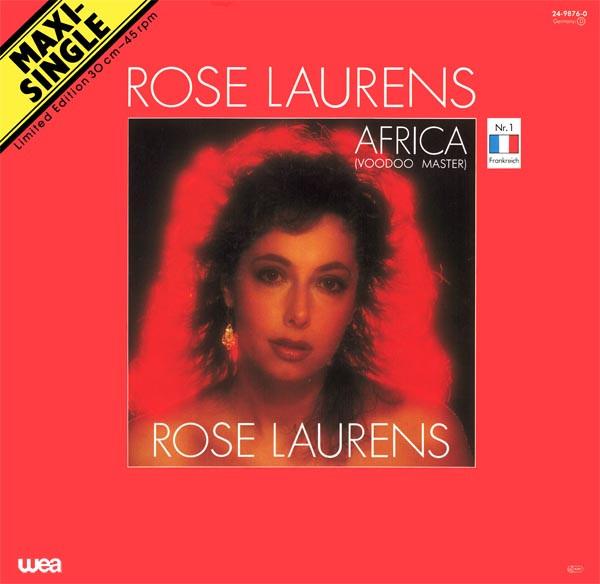 

7inch Record ROSE LAURENS Africa Voodoo Master 2498760 WEA 1983 Germany Pop Used