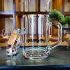 Large Natural Stone Crystal Cup with Glass Lid – Perfect for Office or Tea Room