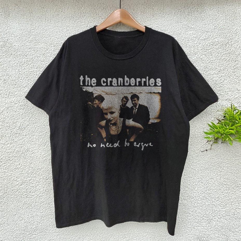 Vintage 90s The Cranberries Band Black Basic Unisex TShirt Size S5XL Unisex T-Shirt S