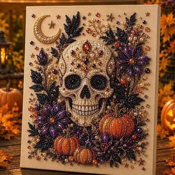 Portable Home Ghost Pearl Art DIY Kit