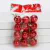 12pcs 3cm Christmas Ball Christmas Tree Ornament Hanging Pendant Glitter Baubles Balls Home Christmas Decoration New Year Gift