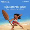 La Shield Disney Moana Kids Mineral Sunscreen SPF 50 PA+++ 50G | Free Sticker Set | Water Resistant | Fragrance Free | For Kids Over 2 Years