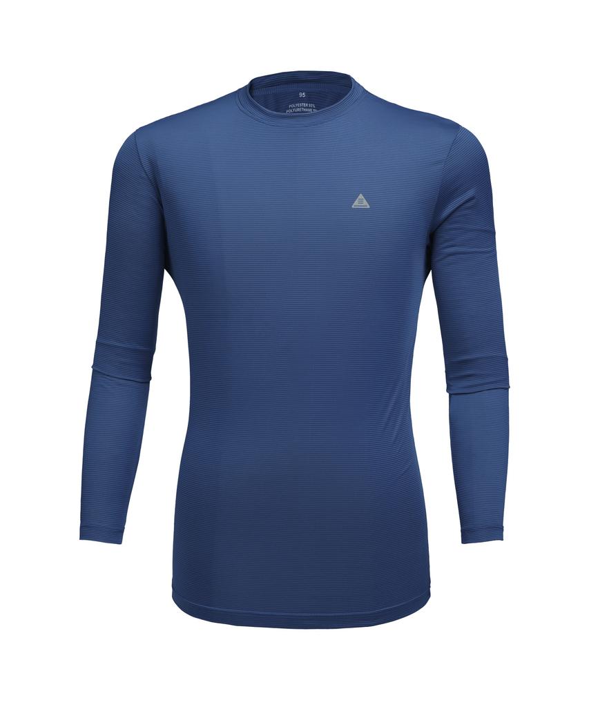 EZBUY Cool Guy Men'S Cooling Round Long Sleeve T-Shirt 5 Colors (Type A)