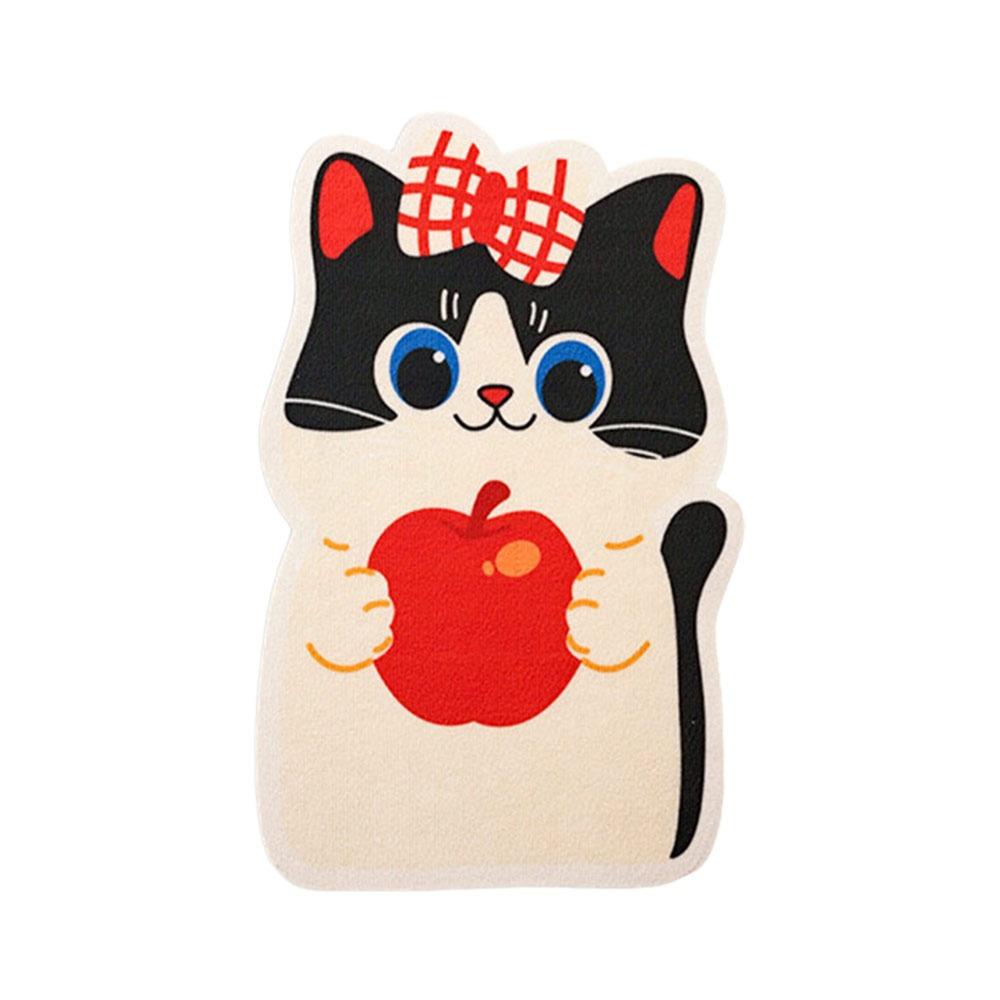 Vertical Cat Scratch Sticker Cartoon Self-adhesive Cat Climbing Mat Christmas Theme Wear-resistant Cat Scratch Pet Supplies