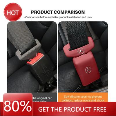 New 80% 1 Set Car Seat Belt Buckle Cover Anti-Scratch Protector Clip Car Accessories Interior For Mercedes Benz CLK GLC W212 C2