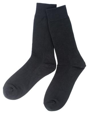 Onmusubi Foot Regular Type Moisturizing for Men Yamachu 210393 Socks, (with Sheets/Black/Size 25-26cm) (Heel Care/Moisturizing/Hydrating)