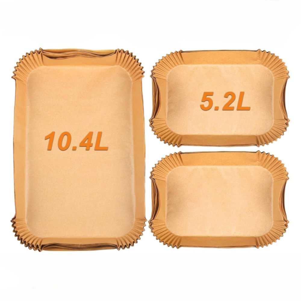 New Disposable Baking Paper Heat-Resistant Waterproof Air Fryer Paper Non-Stick Oil-Proof Parchment Paper Grill Accessories