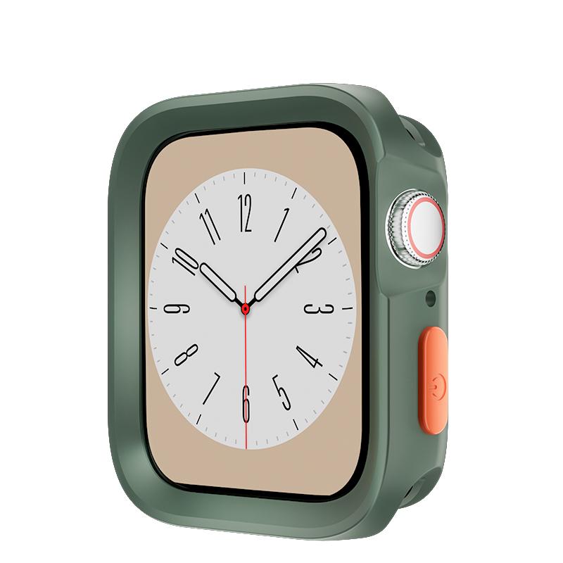 Soft TPU Shockproof Bumper Cover  For Apple Watch 40mm 41mm 44mm 45mm 49mm Full-scale Anti-drop Case For iwatch 9 8 7 6 5 4