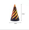 3D Printed Spiral Cone Toy Impossible Pyramid Passthrough Sculpture Pass Through Pyramid Toy Mini Vortex Thread Illusion