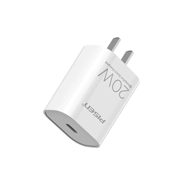 PISEN PD20W Fast Charger for iPhone 12, 13, 14, 15 Pro