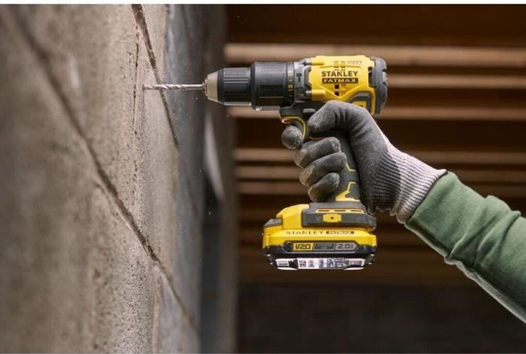 Ударный шуруповёрт Stanley SFMCD715D2K-QW
