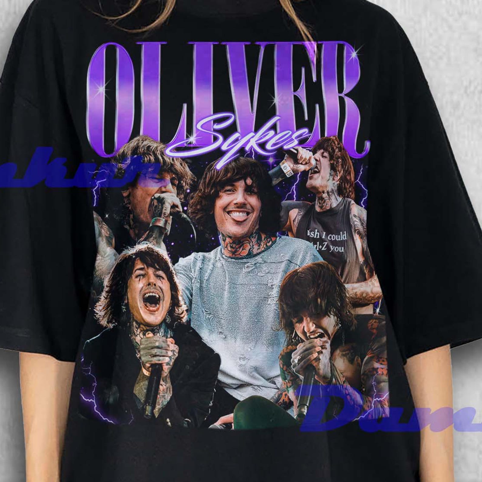 Oliver Sykes Shirt, Oliver Sykes T-shirt, Oliver Sykes Gift, Oliver Sykes Merch Tees, Oliver Sykes Homage Tshirt, Oliver Sykes Fan 2XL