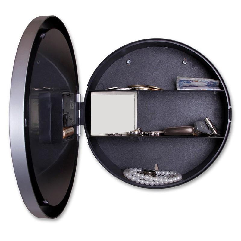 Vintage Wall Clock Home Decoration Safe Box Hidden Secret Storage Box Wall Clock Safe Money Jewelry Valuables Storage Box