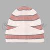 Autumn and Winter Patchwork Striped Keep Warm Knitted Hat Men Women Fashion Color Block Versatile Irregular Knitted Mao Line Hat