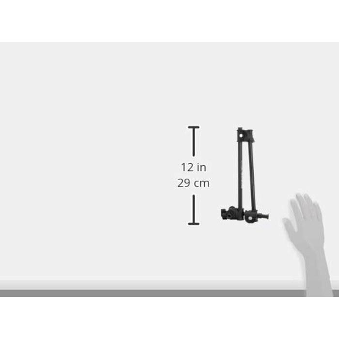 Manfrotto Studio Accessory Single Articulated Arm 2-Section 16mm Spigot Black 196AB-2