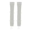 RIBBON LEG WARMER [LIGHT GREY]