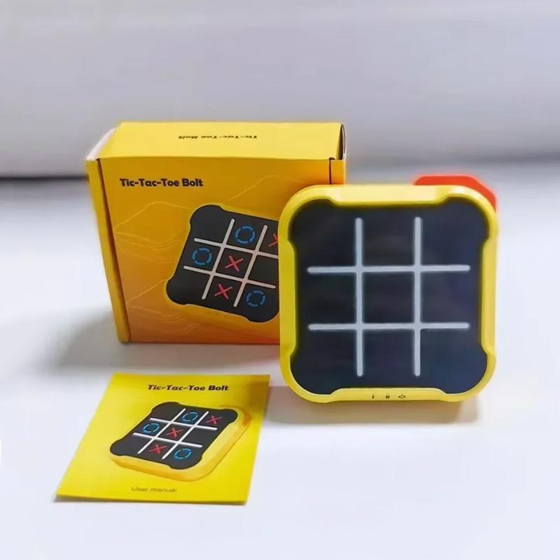 Electronic Tic-Tac-Toe Board Board Games Montessori Puzzle Table Game Chess Chess Set Portable For Adults Kids