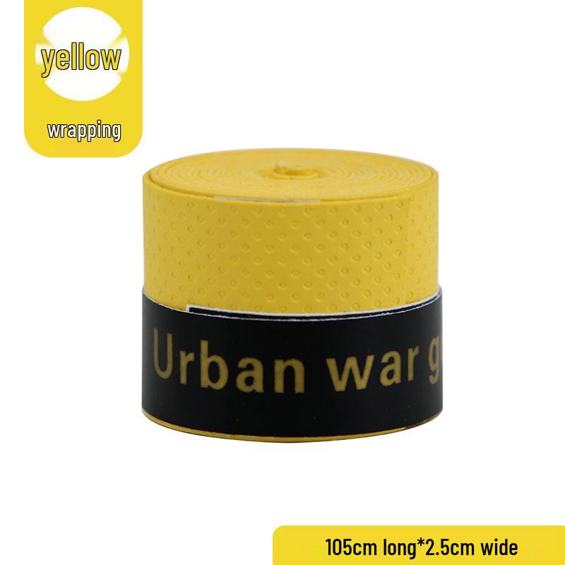 Badminton Racket Anti-Slip Sweat-Absorbent Overgrip with Embossed Dimple Design