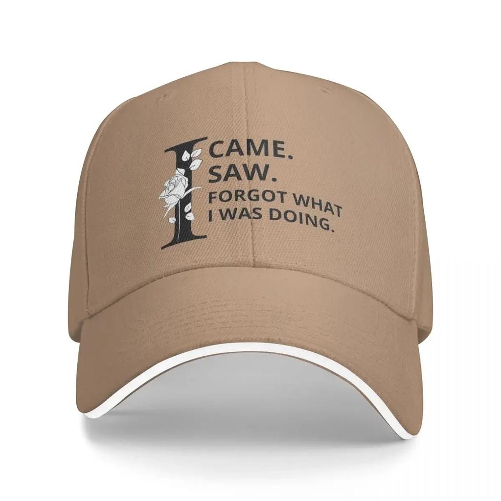 ADHD Joke Cap Fashion Casual Baseball Caps Adjustable Hat Hip Hop Summer Unisex Baseball Hats Customizable Polychromatic
